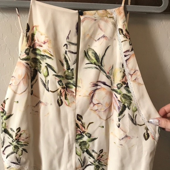 Haute Hippie Floral Silk Slip Dress - Picture 5 of 8